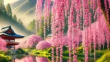 枝垂れ桜